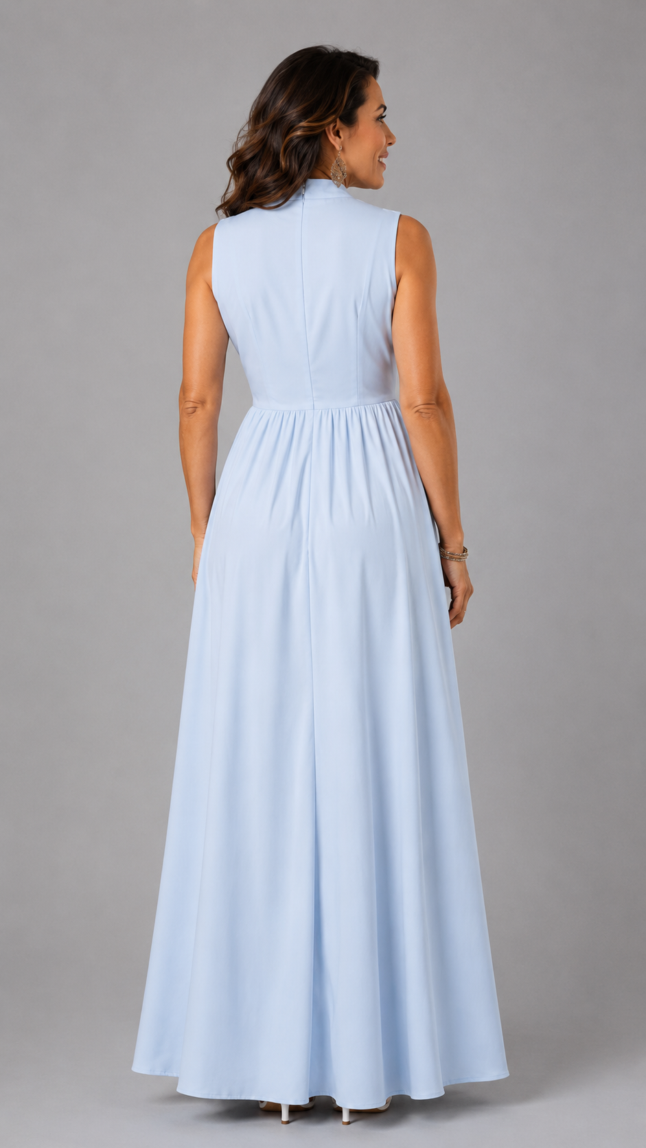 Virelia | Vestido Maxi Elegante de Caída Fluida
