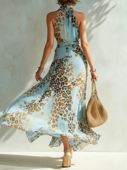 Danielle | Vestido con estampado animal