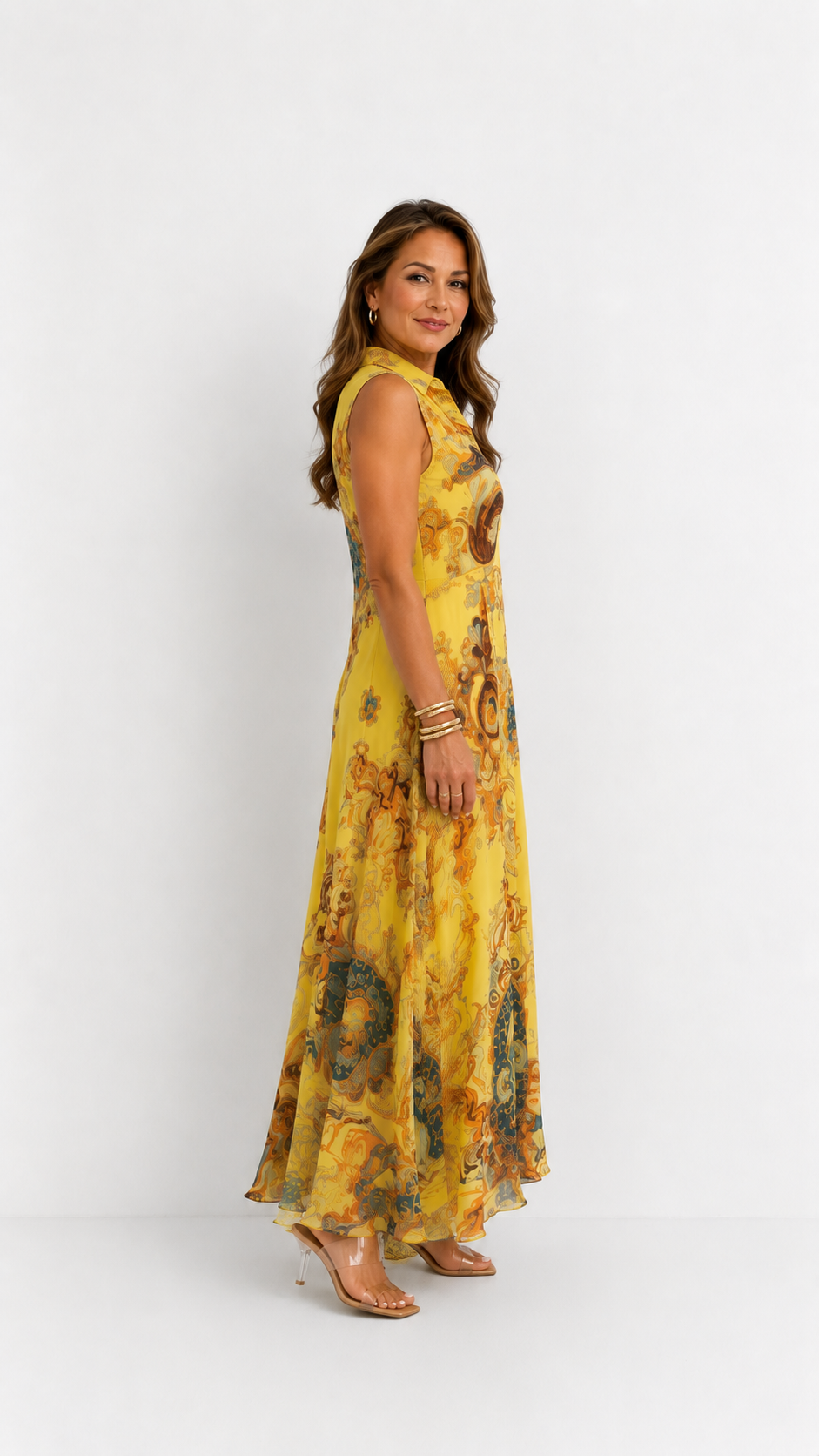 Fiorella | Vestido Camisero Bohemio Maxi