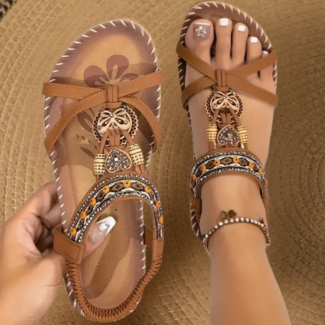 Flora | Sandalias Estilo Ibiza con Confort y Elegancia
