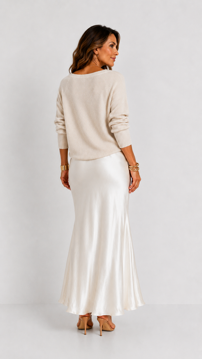 Luna | Vestido Satinado