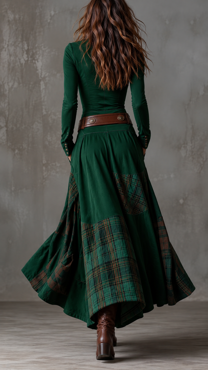 Vestido Martina™ | Elegancia Bohemia de Inspiración Retro