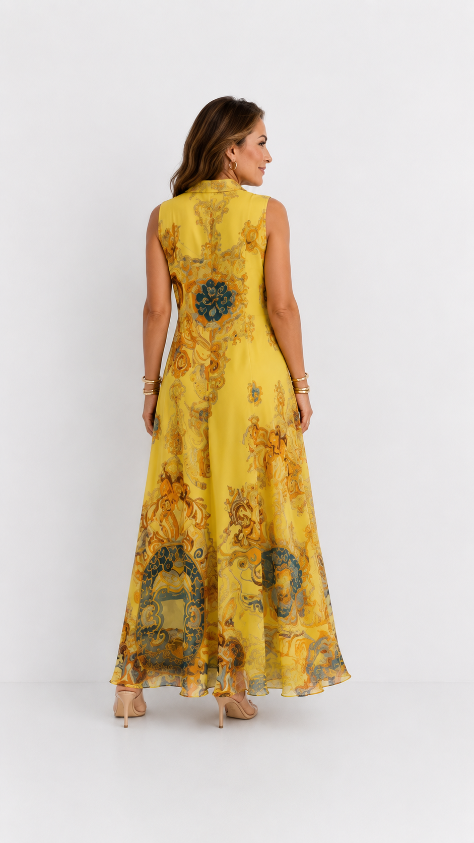 Fiorella | Vestido Camisero Bohemio Maxi