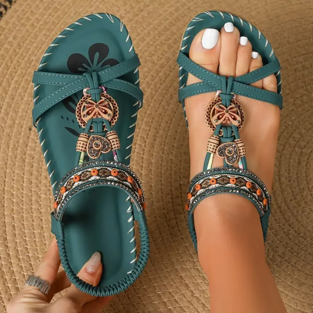 Flora | Sandalias Estilo Ibiza con Confort y Elegancia
