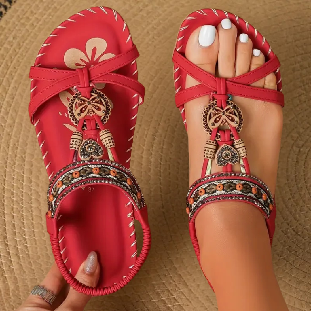 Flora | Sandalias Estilo Ibiza con Confort y Elegancia