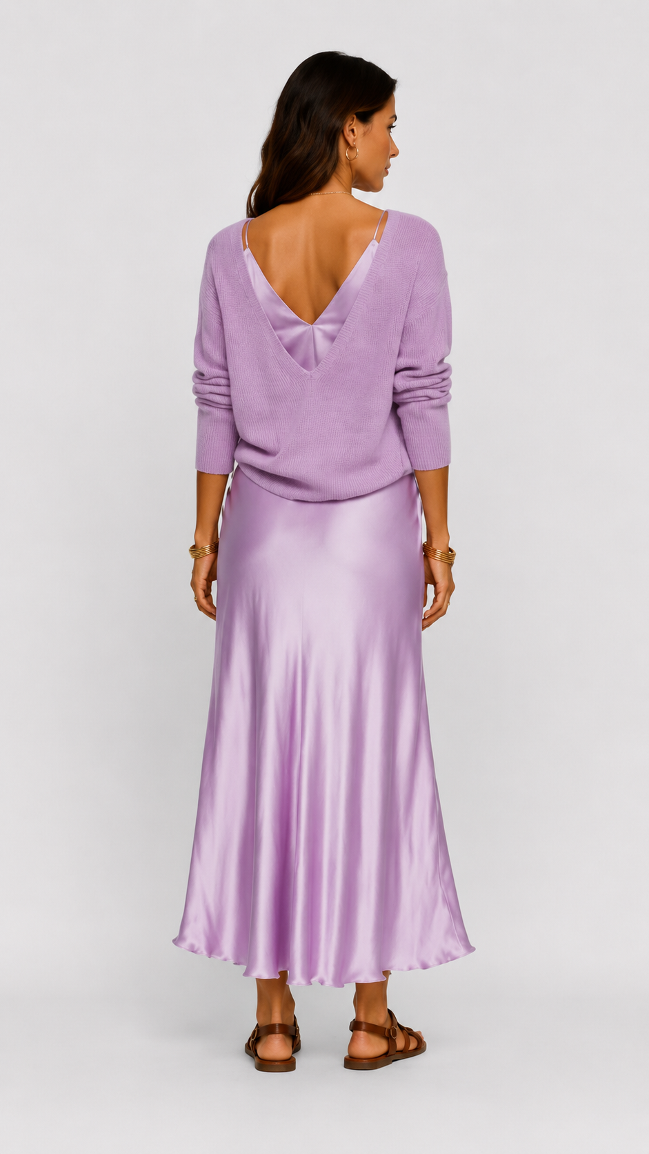 Luna | Vestido Satinado