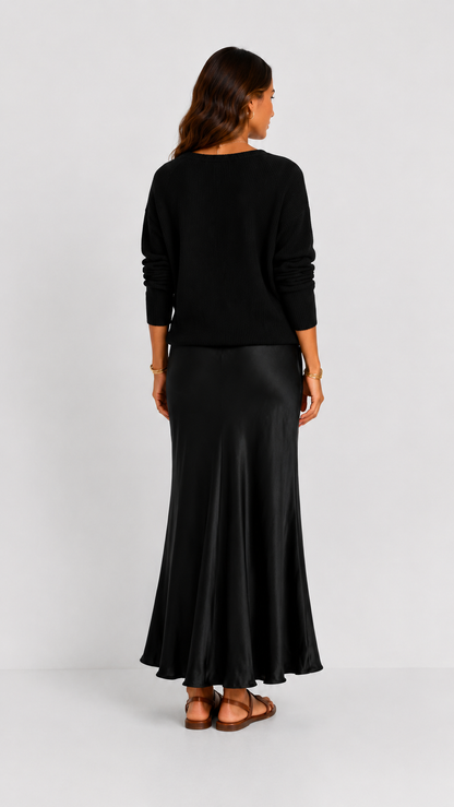 Luna | Vestido Satinado