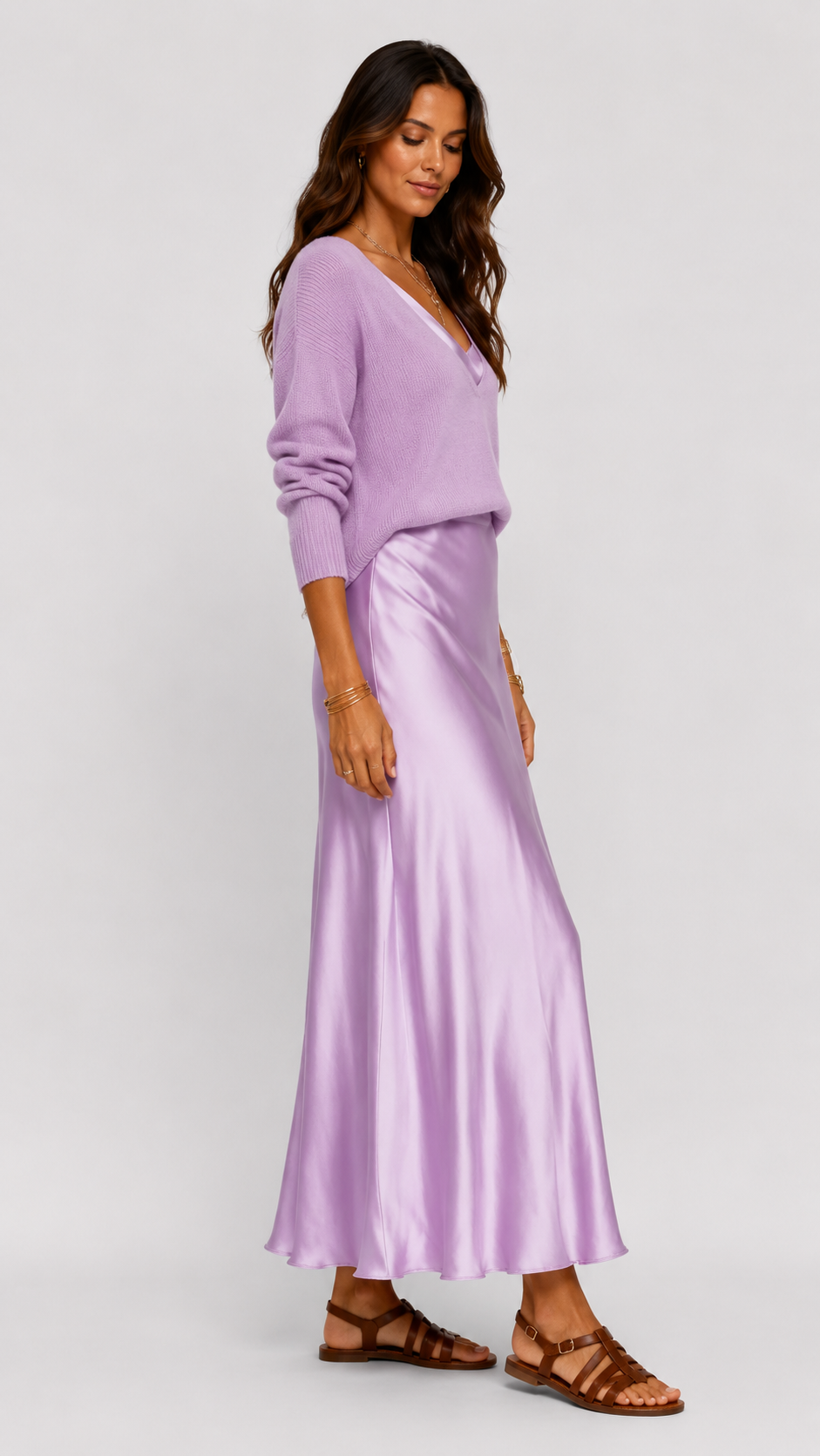 Luna | Vestido Satinado