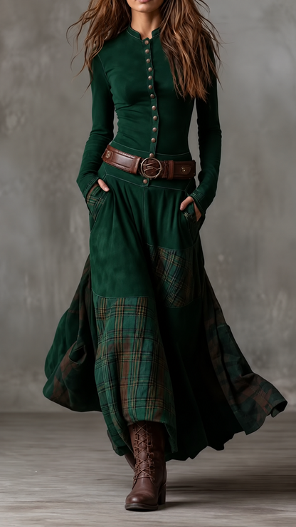 Vestido Martina™ | Elegancia Bohemia de Inspiración Retro