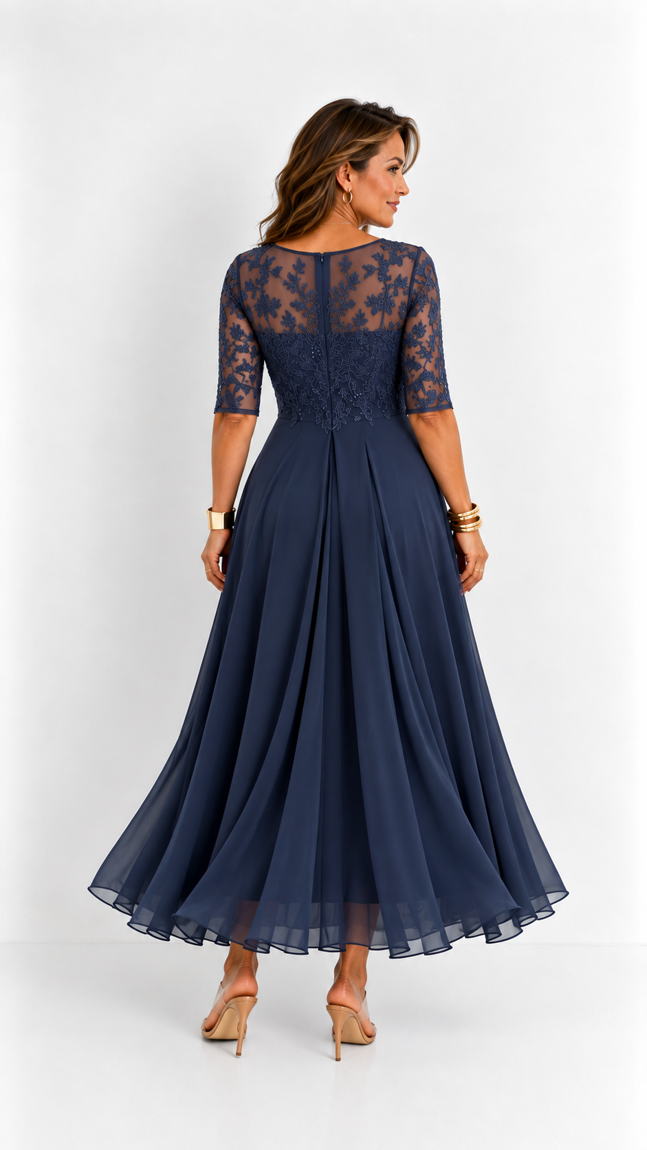 RHONDA | Elegante vestido de encaje