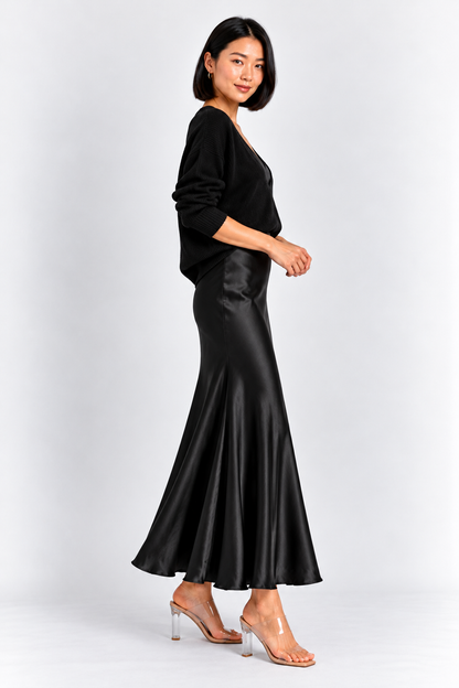 Luna | Vestido Satinado