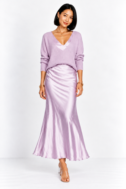 Luna | Vestido Satinado
