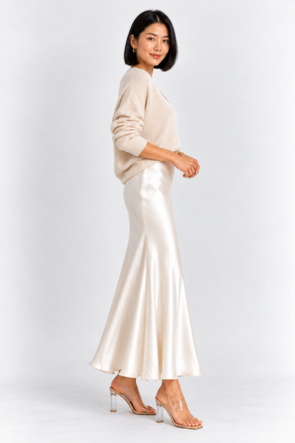 Luna | Vestido Satinado