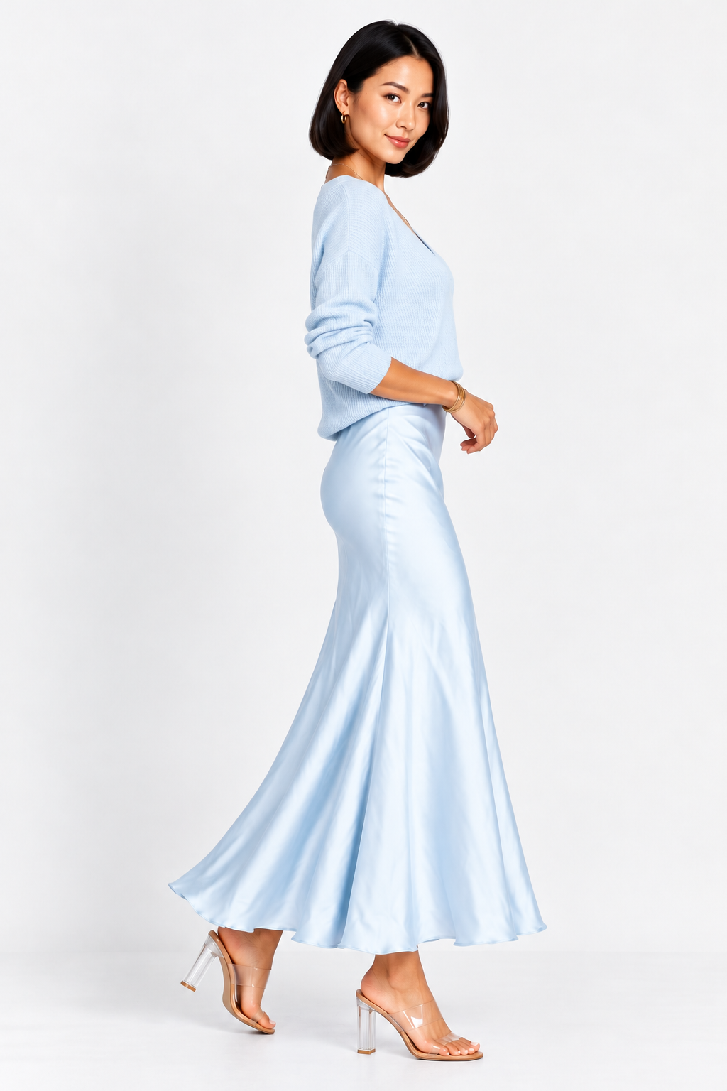 Luna | Vestido Satinado