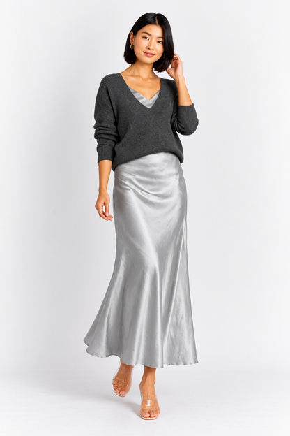 Luna | Vestido Satinado