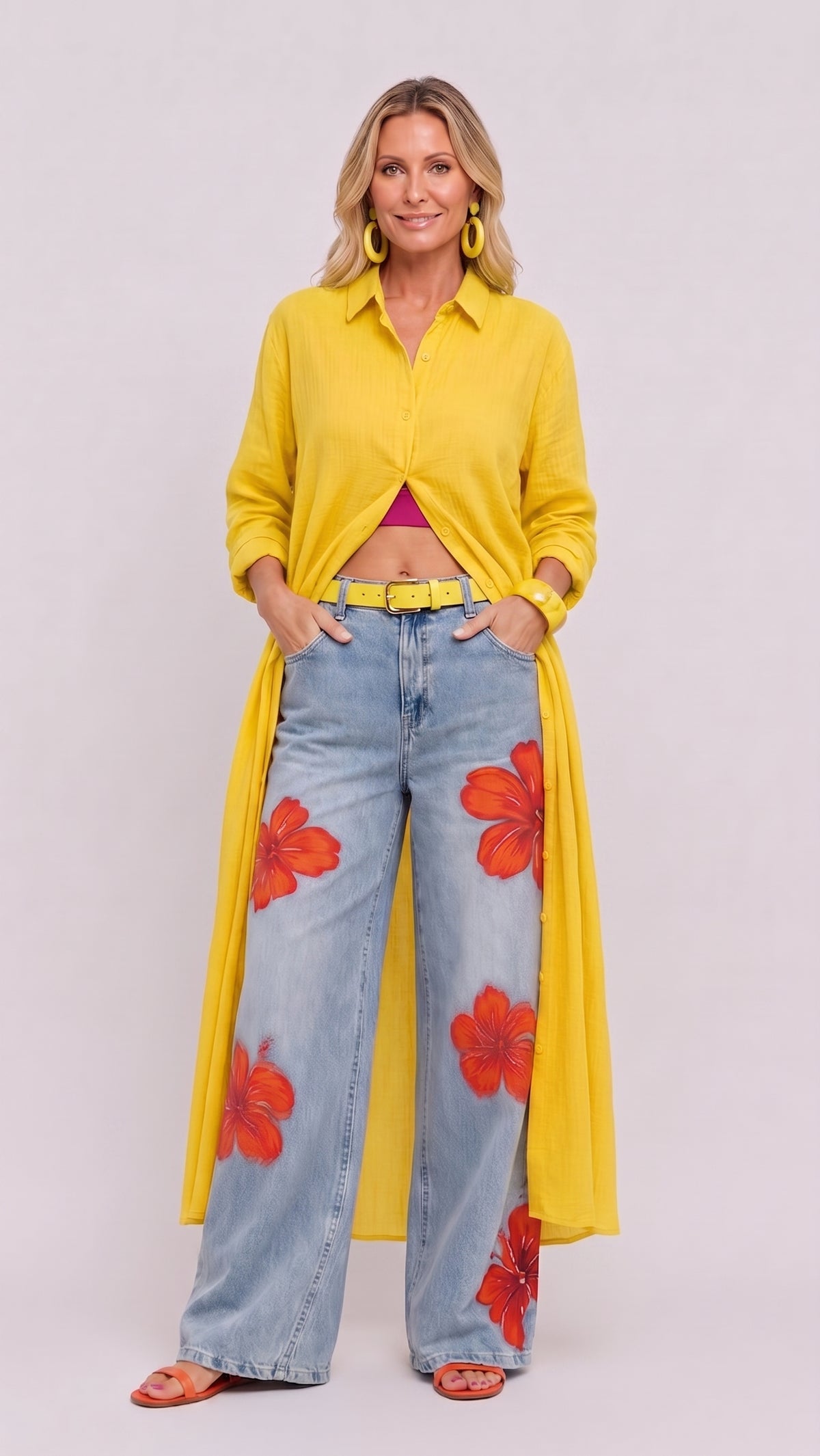 Elveta Floral | Conjunto