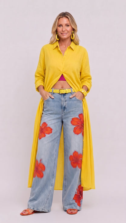 Elveta Floral | Conjunto