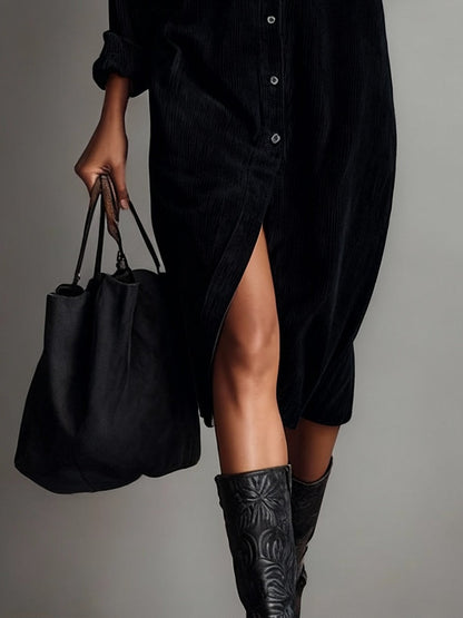 Zule | Vestido midi con doble bolsillo