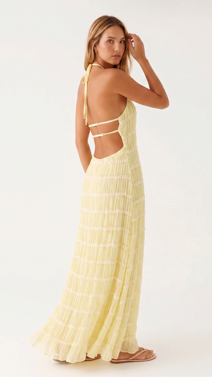 Ángela | Vestido maxi de verano