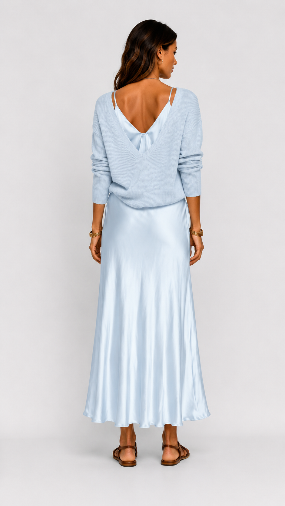 Luna | Vestido Satinado